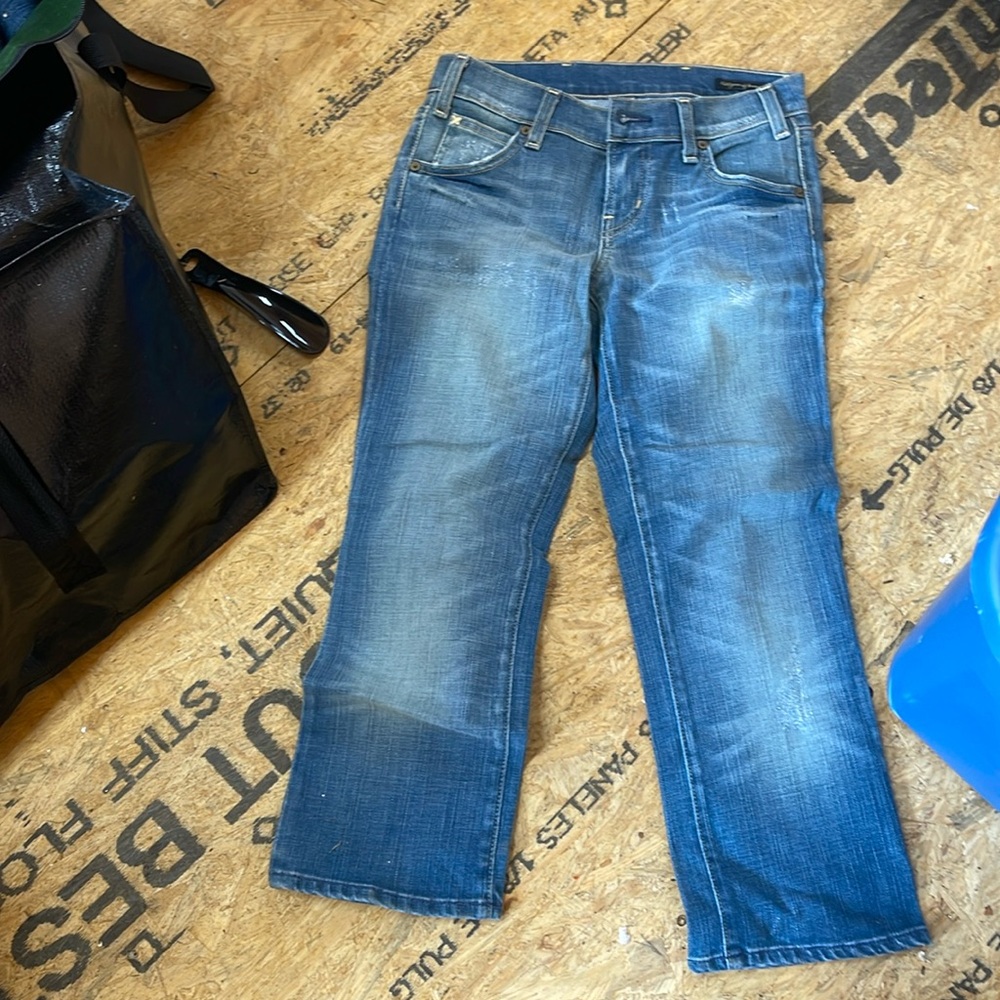 Citizens of Humanity jean capris size 25